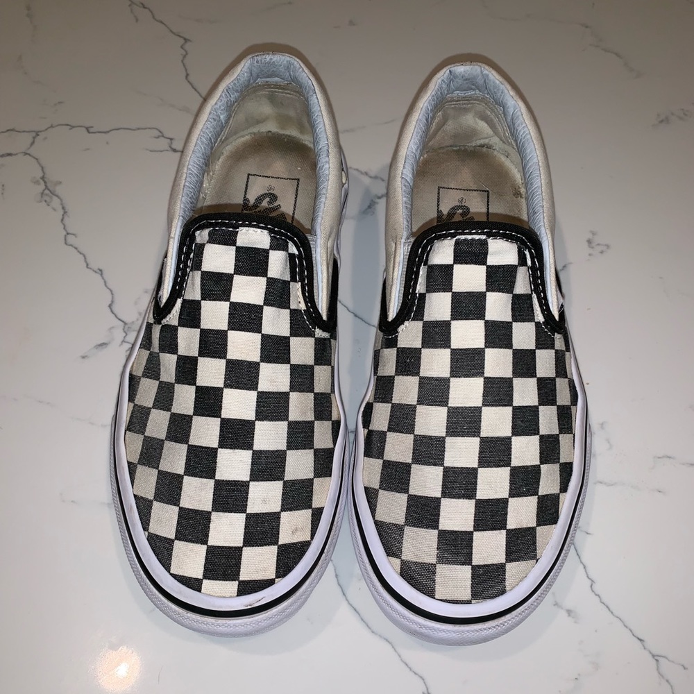 Checkered Vans